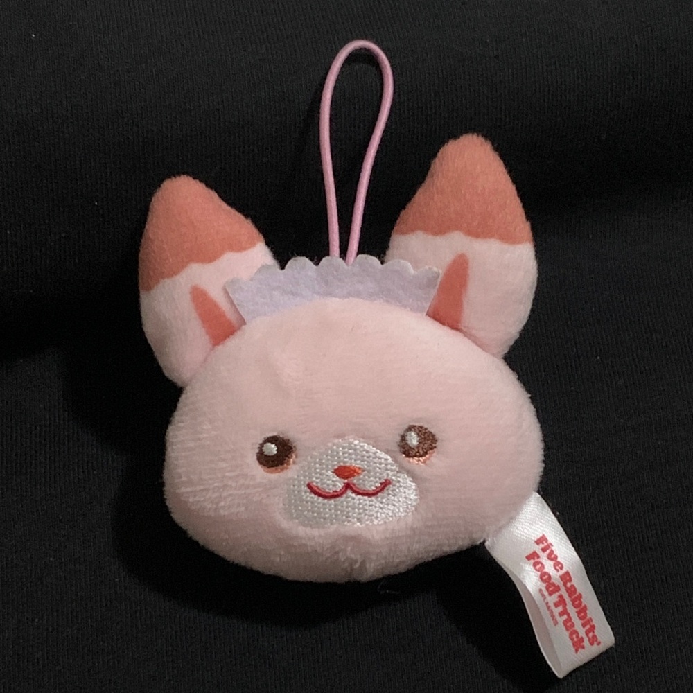 Five Rabbits Food Truck Mini Dangle Bunny Plush